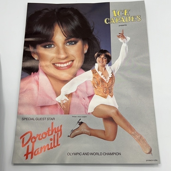ICE CAPADES PROGRAM VINTAGE 1983 with Dorothy Hamill - Picture 4 of 4